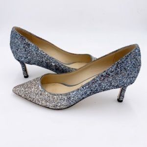 👉 JIMMY CHOO Romy Glitter Degrade Pumps